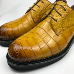 Crocodile Men’s Rounded Toe Derby Dress Shoe BMYAS120165 image 5