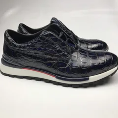 Crocodile Genuine Leather Derby Handmade Shoes BMBAS120167 image 5
