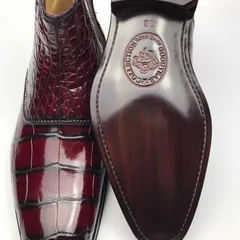 Crocodile Deluxe Strap Stitching Boots BMBAS120177 image 4