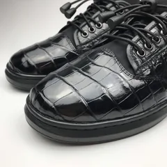 Men’s Crocodile Casual Breathable Flat Shoes BMBAS120181 image 5