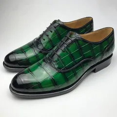 Crocodile Pattern Oxford Shoes Formal Style BMGAS120183 image 5
