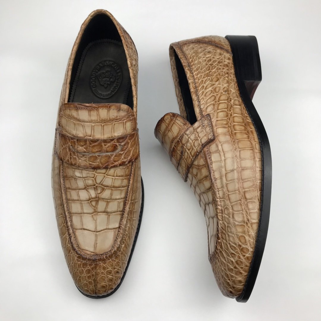Mens Croc Skin Original Designer Style BMKAS12096 image 6