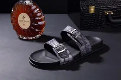 Men Youth Trend Crocodile Beach Slippers BMGAS120110 image 5