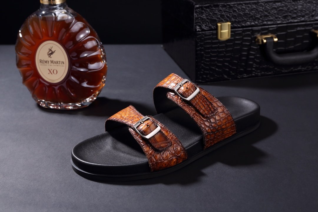 Crocodile Slippers Sandal Casual Slip On Style BMBAS120113 image 5