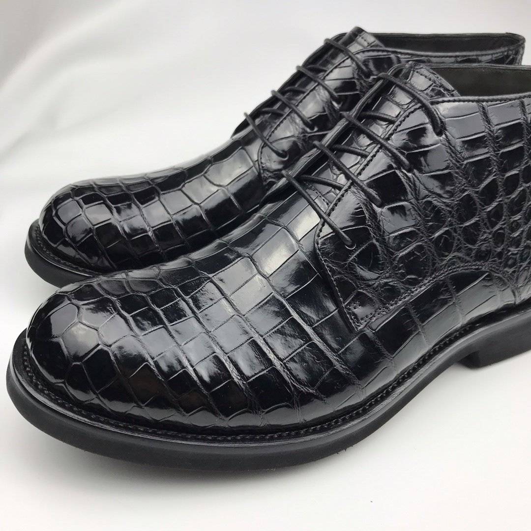 Mens Exotic Print Lace Up Shoes BMBAS120130 image 6
