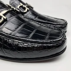 Crocodile Leather Casual Slip On Shoes Comfortable Loafer BMBAS120150 image 4