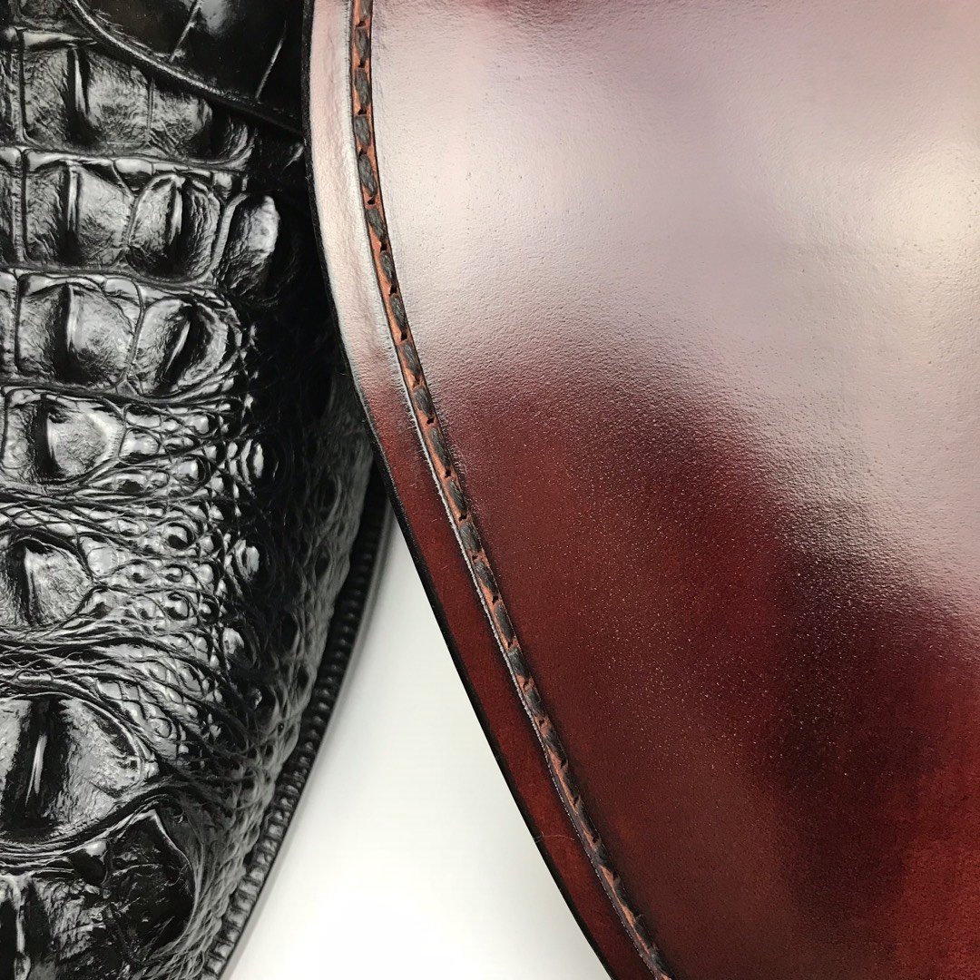 Men’s Dress Crocodile Print Fashion Shoe BMBAS120160 image 6