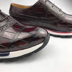 Crocodile Mens Fashion Sneaker Brogue Oxford BMBAS120168 image 7