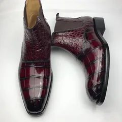 Crocodile Deluxe Strap Stitching Boots BMBAS120177 image 5