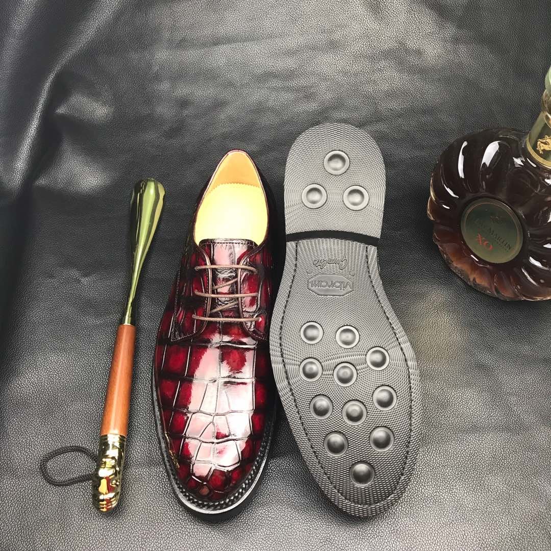 Men Crocodile Walking Formal Business Shoes BMBAS12069 image 6