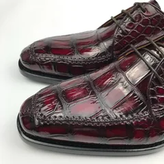 Genuine Crocodile Leather Derby Shoes BMBAS120199 image 5