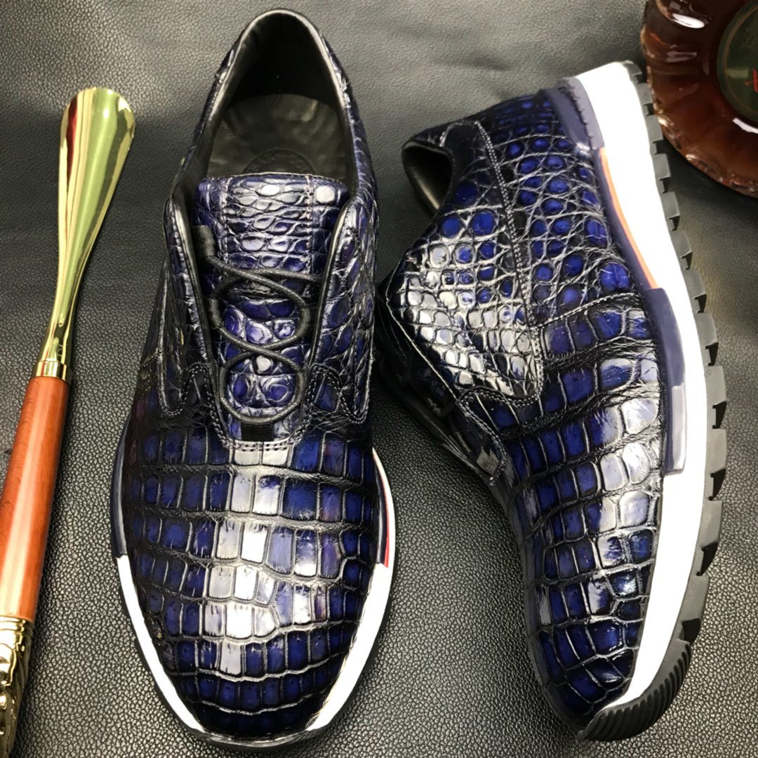 Casual Shoes Summer Sneakers Crocodile Breathable Shoes BMBAS120203 image 5