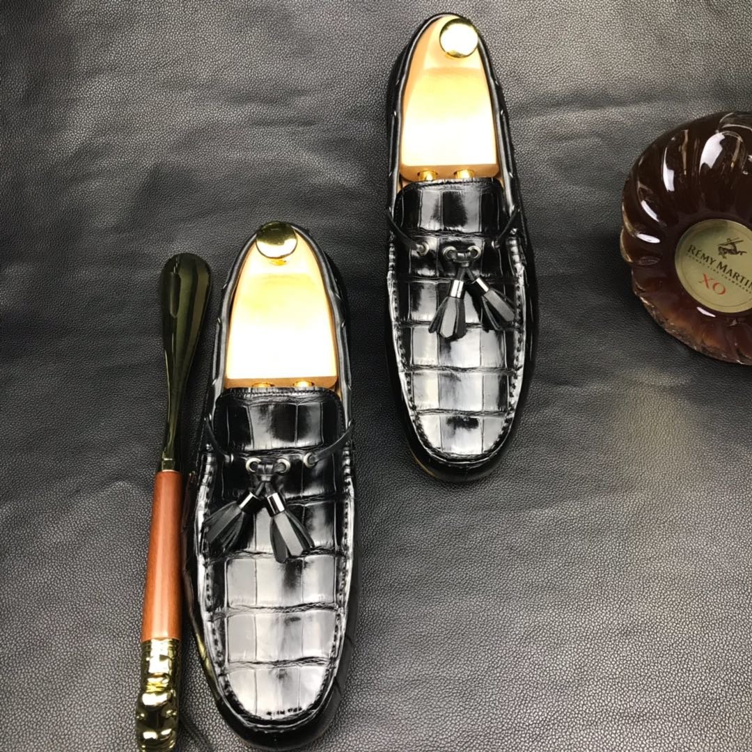 Decorated Penny Loafers Low Heels Daily Shoe BMBAS12091 image 6