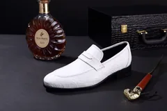 Crocodile Leather Classic Fashion Anti-Slip Boat Shoes BMWAS120102 image 6