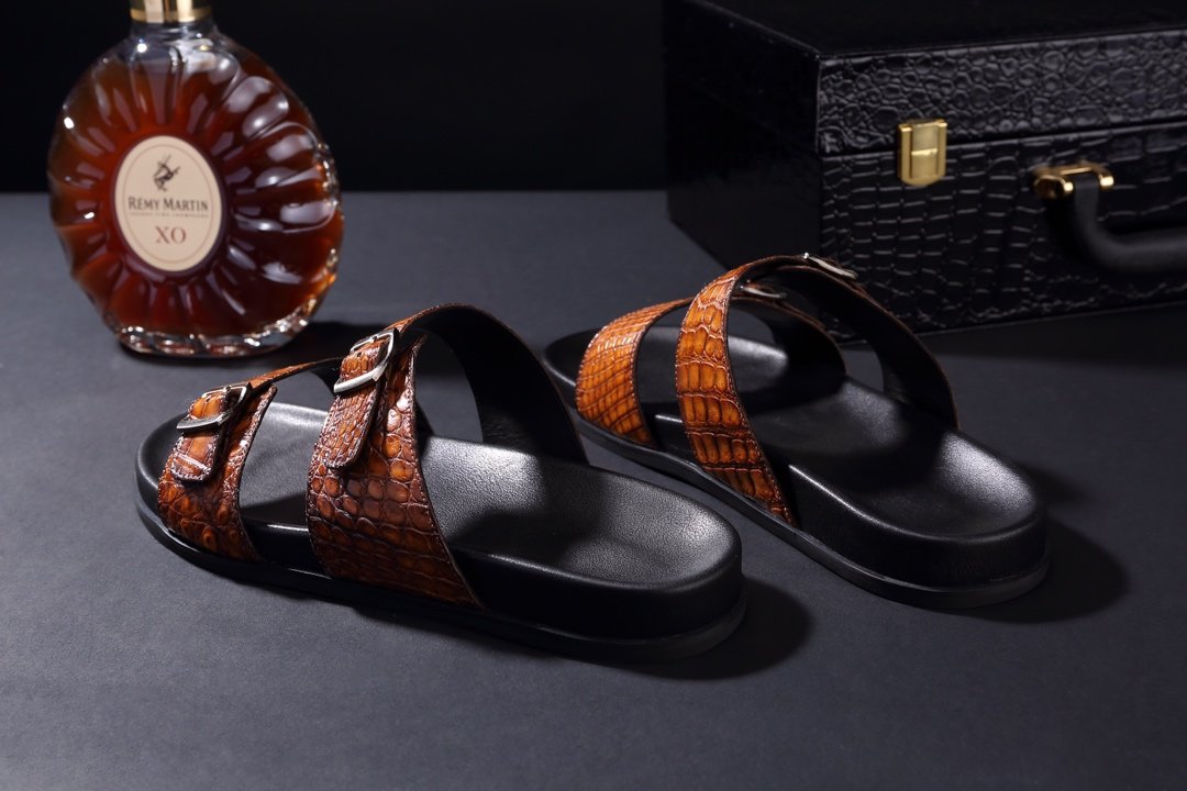 Crocodile Slippers Sandal Casual Slip On Style BMBAS120113 image 6