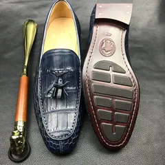 Lifestyle Men’s Handcrafted Crocodile Penny Loafer BMBAS120117 image 6