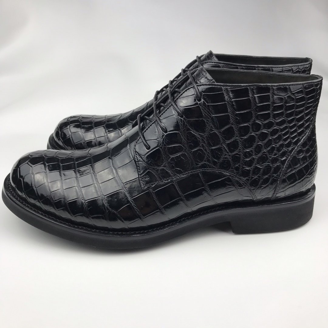 Mens Exotic Print Lace Up Shoes BMBAS120130 image 7