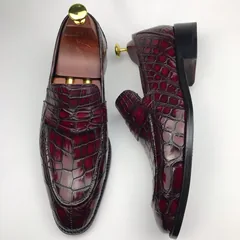 Scale-Patterned Dress Loafers BMBAS120134 image 6