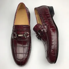 Men Slip On Crocodile Shoes Casual Comfortable Flats BMBAS120153 image 6