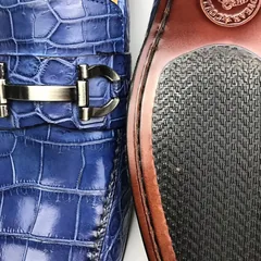 Crocodile Leather Slip On Basic Style BMBAS120156 image 7