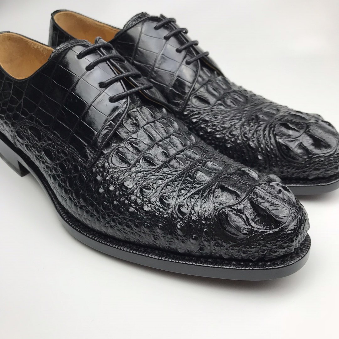 Men’s Dress Crocodile Print Fashion Shoe BMBAS120160 image 7