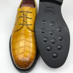 Crocodile Men’s Rounded Toe Derby Dress Shoe BMYAS120165 image 7