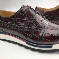 Crocodile Mens Fashion Sneaker Brogue Oxford BMBAS120168 image 8