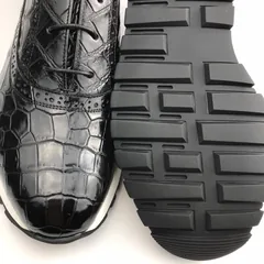 Men’s Crocodile Leather Oxford Shoes Casual Sneaker BMBAS120172 image 7