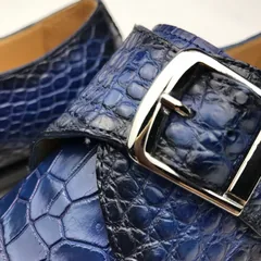 Scale-Patterned Buckle Loafers BMBAS120173 image 4