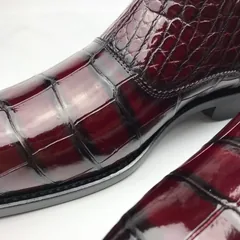 Crocodile Deluxe Strap Stitching Boots BMBAS120177 image 6