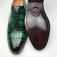 Crocodile Pattern Oxford Shoes Formal Style BMGAS120183 image 7