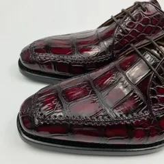Genuine Crocodile Leather Derby Shoes BMBAS120199 image 6