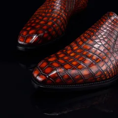 Crocodile Men’s Leather Loafer Driving Style BMBAS12058 image 6