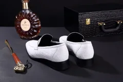 Crocodile Leather Classic Fashion Anti-Slip Boat Shoes BMWAS120102 image 7