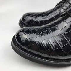 Scale-Patterned Lace-Up Shoes BMBAS120130 image 8