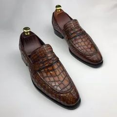 Crocodile Men’s Slip On Formal Classic Shoes BMBAS120136 image 6
