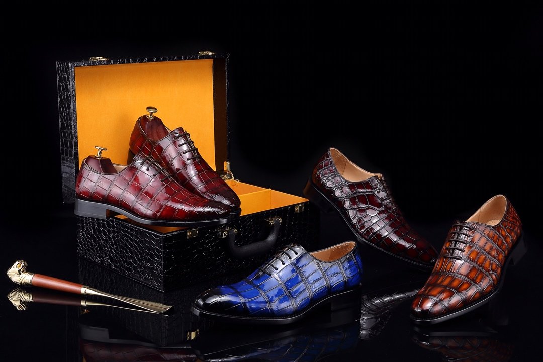 Genuine Crocodile Safety Work Derby Shoes BMBAS120139 image 5
