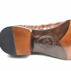 Handmade Chinese Shoes Crocodile Oxford BMBAS120144 image 7