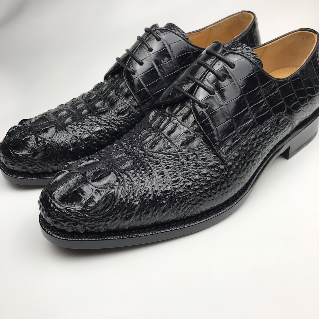 Men’s Dress Crocodile Print Fashion Shoe BMBAS120160 image 8
