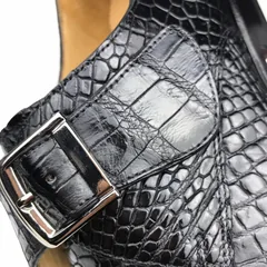 Crocodile Monk Strap Men’s Shoe BMBAS120174 image 8