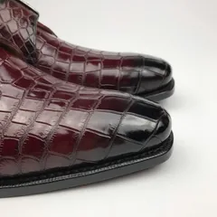 Crocodile Leather Moccasins Loafer BMBAS120175 image 8