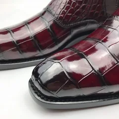 Crocodile Deluxe Strap Stitching Boots BMBAS120177 image 7