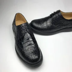 Exotic Men’s Crocodile Leather Wingtip Shoes BMBAS120180 image 8