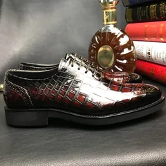 Crocodile Classic Bi-color Dress boots BMBAS120188 image 8
