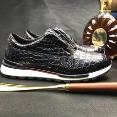 Casual Shoes Summer Sneakers Crocodile Breathable Shoes BMBAS120203 image 7