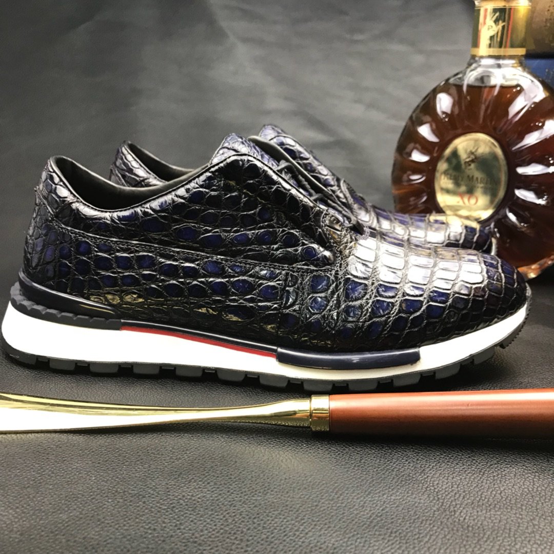 Casual Shoes Summer Sneakers Crocodile Breathable Shoes BMBAS120203 image 7