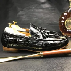 Decorated Penny Loafers Low Heels Daily Shoe BMBAS12091 image 8