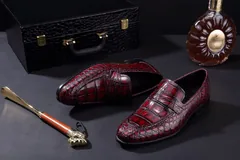 Men’s Casual Slip On Loafers Driving Shoes BMBAS12099 image 8