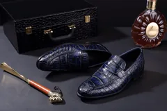 Crocodile Men’s Moccasin Casual Driving Shoes BMBAS120101 image 7