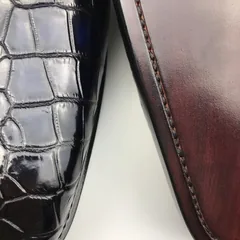 Loafers Men Crocodile Leather Fashion Slip-on Shoes BMBAS120132 image 3